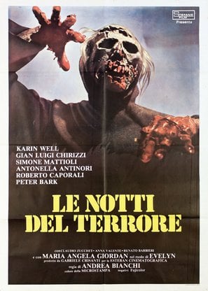 Poster of Burial Ground: The Nights of Terror