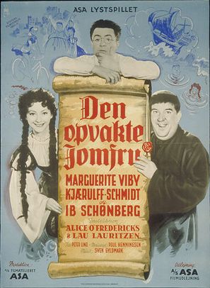 Den opvakte jomfru poster