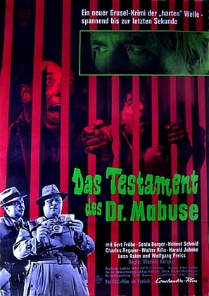 The Terror of Dr. Mabuse poster