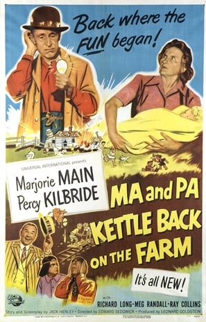 Ma and Pa Kettle Back on the Farm poster