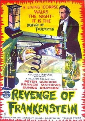 Poster of The Revenge of Frankenstein