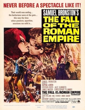 The Fall of the Roman Empire poster