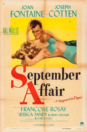 September Affair poster