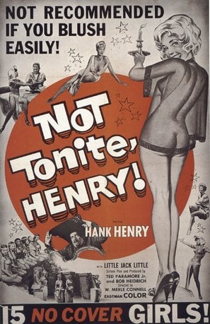 Not Tonight Henry poster