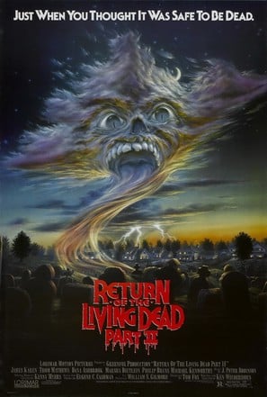 Return of the Living Dead II poster