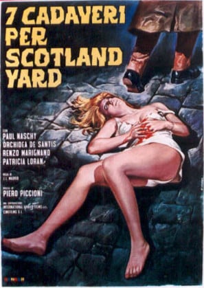 Seven Murders for Scotland Yard poster