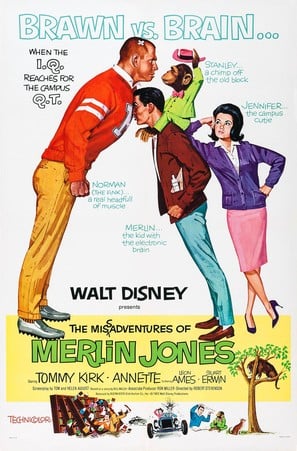 Poster of The Misadventures of Merlin Jones