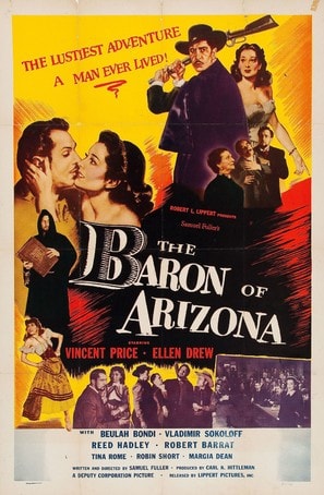 The Baron of Arizona poster