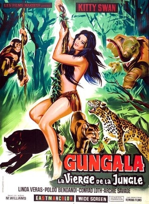 Poster of Gungala, the Virgin of the Jungle