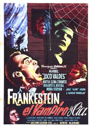 Poster of Frankestein el vampiro y compañía