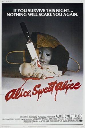 Alice, Sweet Alice poster