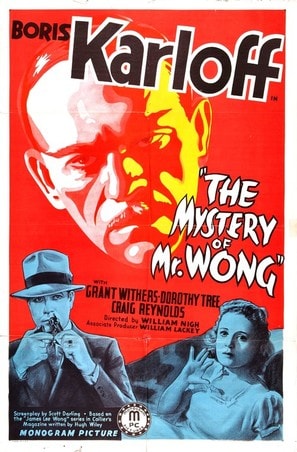 The Mystery of Mr. Wong poster