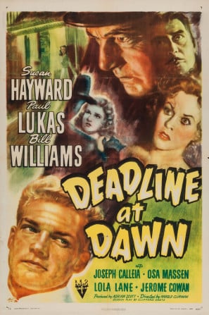 Deadline at Dawn poster