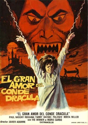 Poster of Count Dracula’s Great Love