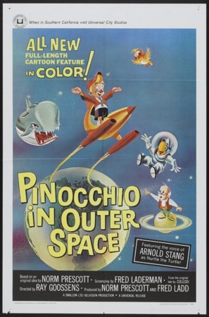 Pinocchio in Outer Space poster
