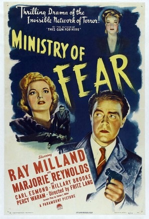 Ministry of Fear poster