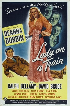 Poster of Lady on a Train
