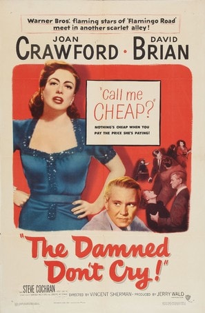 The Damned Don’t Cry poster