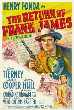 The Return of Frank James poster