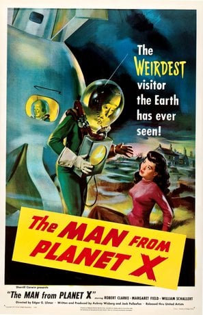 Poster of The Man from Planet X
