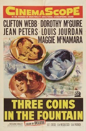 Three Coins in the Fountain poster