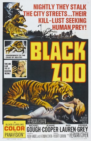 Black Zoo poster