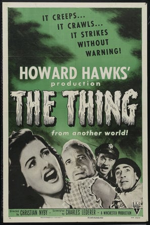 The Thing from Another World poster