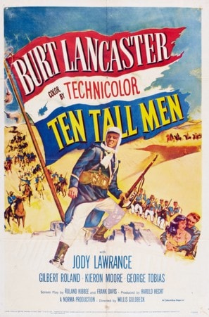 Ten Tall Men poster