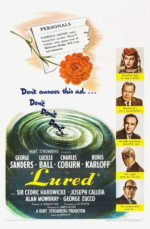 Lured poster
