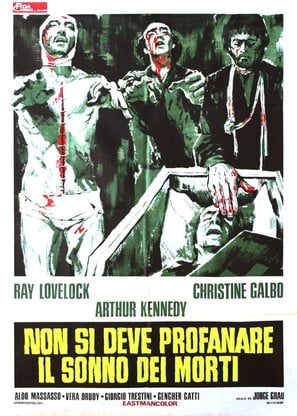 Poster of The Living Dead at Manchester Morgue