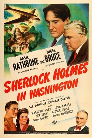 Poster of Sherlock Holmes in Washington