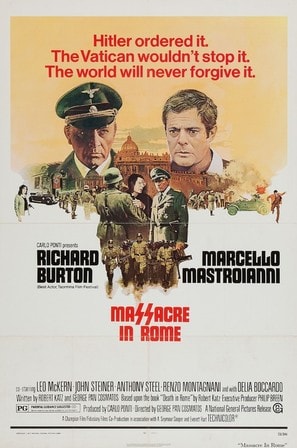 Massacre in Rome poster