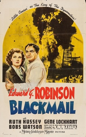 Blackmail poster