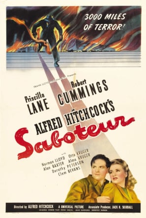 Saboteur poster