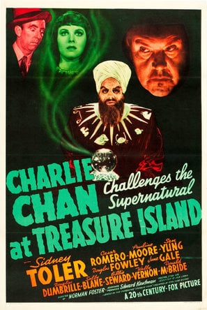Poster of Charlie Chan at Treasure Island