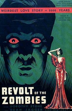 Revolt of the Zombies poster