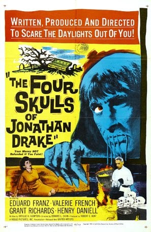 Poster of The Four Skulls of Jonathan Drake