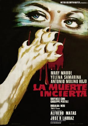 La muerte incierta poster