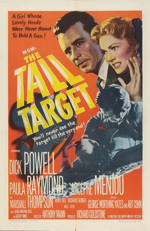 The Tall Target poster
