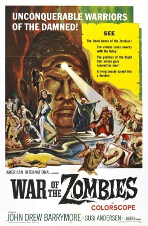 War of the Zombies poster