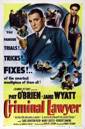 Criminal Lawyer poster