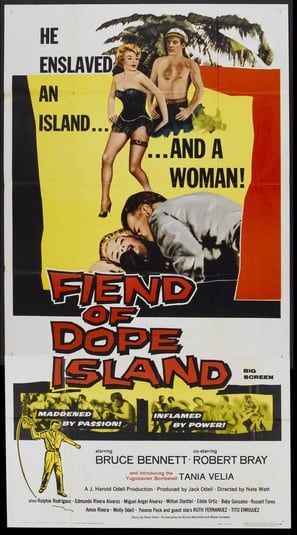 Poster of The Fiend of Dope Island