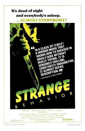 Strange Behavior poster