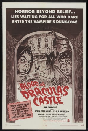 Poster of Blood of Dracula’s Castle