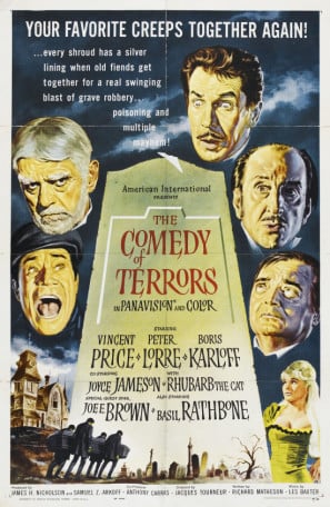 Poster of The Comedy of Terrors