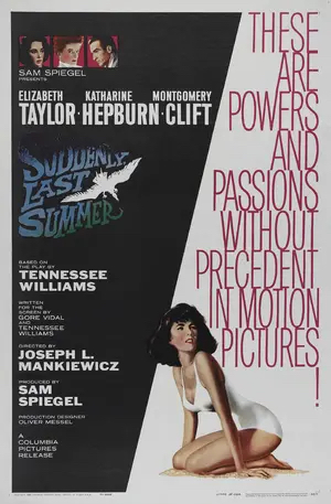 Suddenly, Last Summer poster