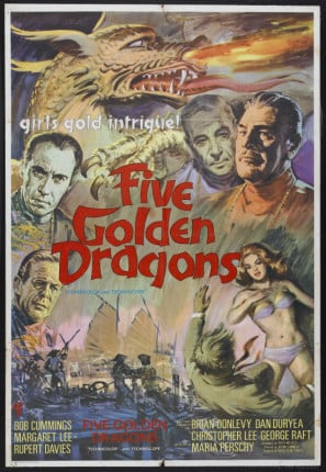 Five Golden Dragons poster