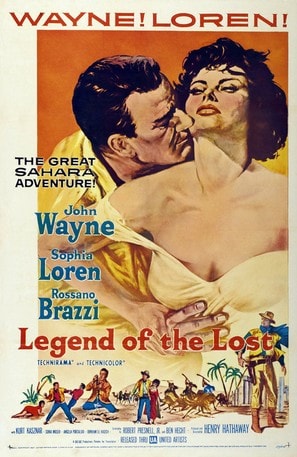 Legend of the Lost poster