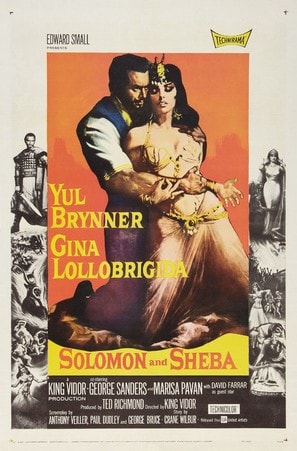 Solomon and Sheba poster