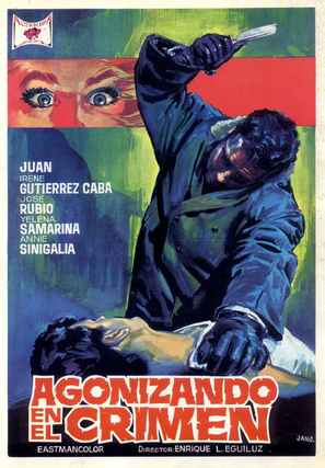 Poster of Agonizando en el crimen